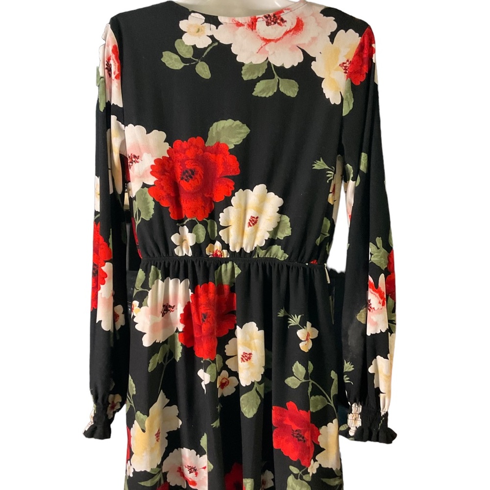 Derek Heart Women Dress floral design - Picture 3 of 5